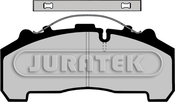 Juratek JCP1000 - Тормозные колодки, дисковые, комплект autospares.lv