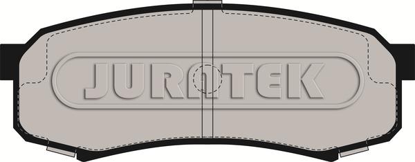 Juratek JCP1021 - Тормозные колодки, дисковые, комплект autospares.lv