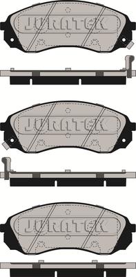 Juratek JCP186 - Тормозные колодки, дисковые, комплект autospares.lv