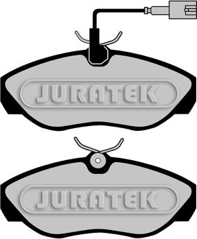 Juratek JCP1396 - Тормозные колодки, дисковые, комплект autospares.lv