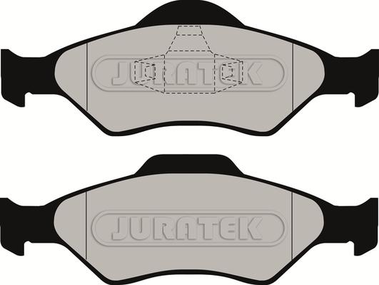 Juratek JCP1393 - Тормозные колодки, дисковые, комплект autospares.lv