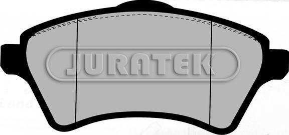 Juratek JCP134 - Тормозные колодки, дисковые, комплект autospares.lv