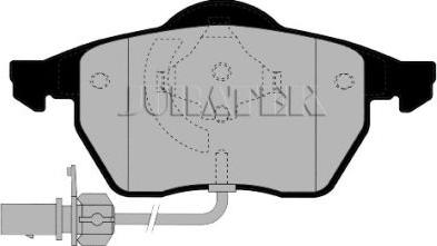 Juratek JCP1323 - Тормозные колодки, дисковые, комплект autospares.lv