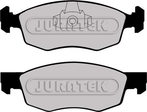 Juratek JCP1376 - Тормозные колодки, дисковые, комплект autospares.lv