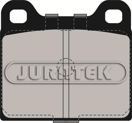 Juratek JCP125 - Тормозные колодки, дисковые, комплект autospares.lv