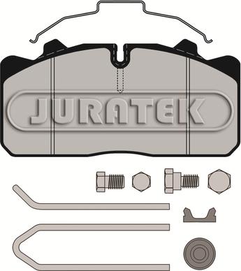 Juratek JCP1279K1 - Тормозные колодки, дисковые, комплект autospares.lv