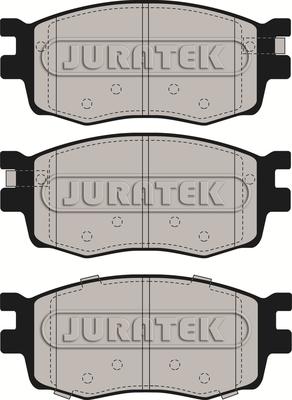 Juratek JCP174 - Тормозные колодки, дисковые, комплект autospares.lv