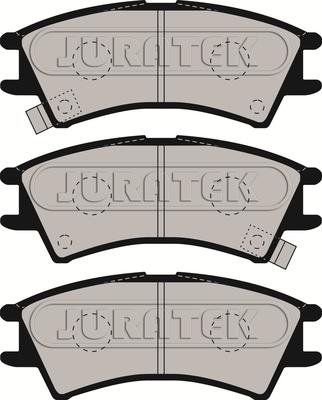 Juratek JCP175 - Тормозные колодки, дисковые, комплект autospares.lv