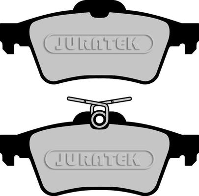 Juratek JCP1766 - Тормозные колодки, дисковые, комплект autospares.lv