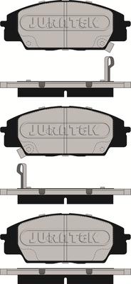 Juratek JCP176 - Тормозные колодки, дисковые, комплект autospares.lv