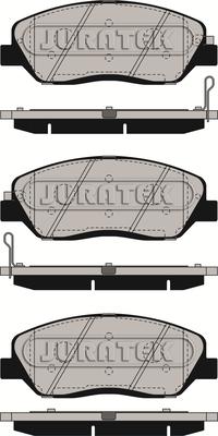 Juratek JCP178 - Тормозные колодки, дисковые, комплект autospares.lv