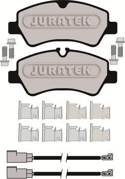 Juratek JCP8040 - Тормозные колодки, дисковые, комплект autospares.lv