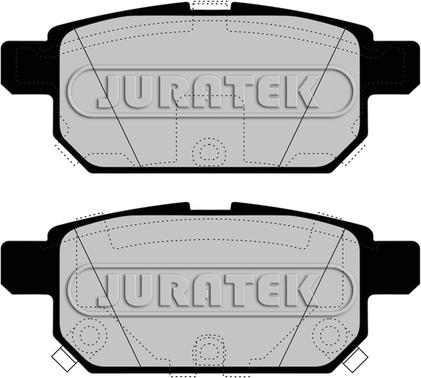 Juratek JCP8053 - Тормозные колодки, дисковые, комплект autospares.lv