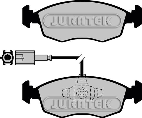 Juratek JCP8031 - Тормозные колодки, дисковые, комплект autospares.lv