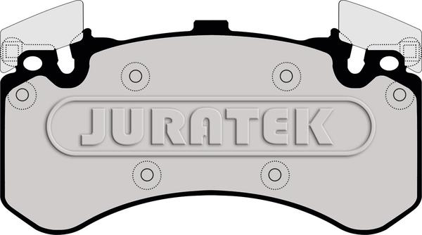 Juratek JCP8020 - Тормозные колодки, дисковые, комплект autospares.lv