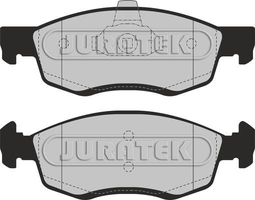 Juratek JCP8141 - Тормозные колодки, дисковые, комплект autospares.lv