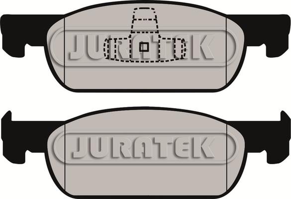 Juratek JCP8165 - Тормозные колодки, дисковые, комплект autospares.lv