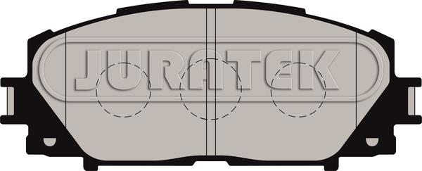 Juratek JCP8168 - Тормозные колодки, дисковые, комплект autospares.lv