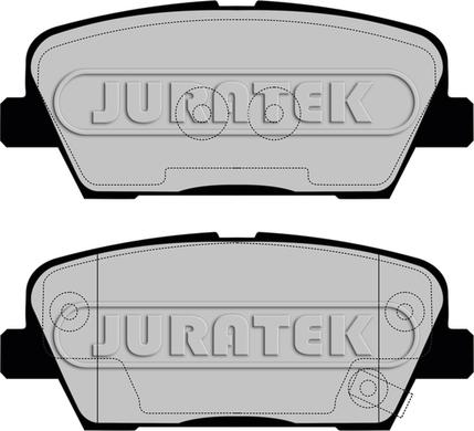 Juratek JCP8104 - Тормозные колодки, дисковые, комплект autospares.lv