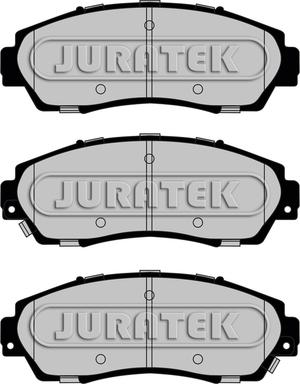 Juratek JCP8101 - Тормозные колодки, дисковые, комплект autospares.lv