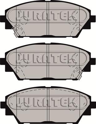 Juratek JCP8119 - Тормозные колодки, дисковые, комплект autospares.lv