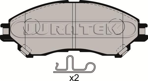 Juratek JCP8172 - Тормозные колодки, дисковые, комплект autospares.lv