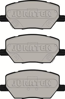 Juratek JCP8256 - Тормозные колодки, дисковые, комплект autospares.lv