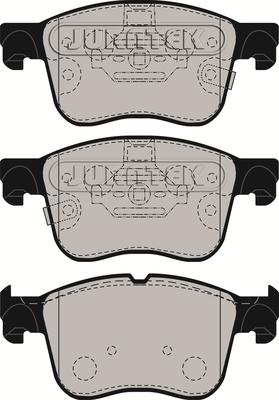 Juratek JCP8260 - Тормозные колодки, дисковые, комплект autospares.lv