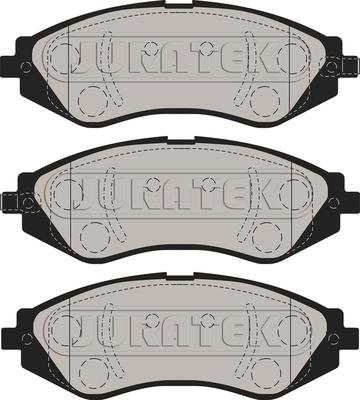 Juratek JCP8200 - Тормозные колодки, дисковые, комплект autospares.lv