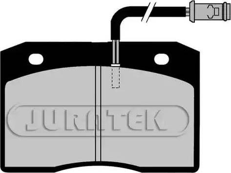 Juratek JCP377 - Тормозные колодки, дисковые, комплект autospares.lv