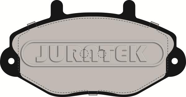 Juratek JCP701 - Тормозные колодки, дисковые, комплект autospares.lv