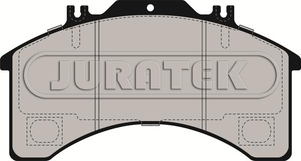 Juratek JCP770 - Тормозные колодки, дисковые, комплект autospares.lv