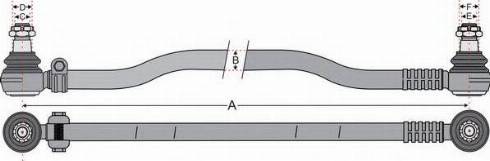 Juratek JSS1302 - Рулевая тяга autospares.lv