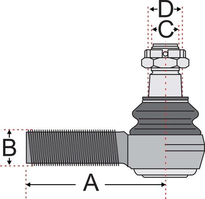 Juratek JSS2118A - Наконечник рулевой тяги, шарнир autospares.lv