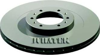 Juratek MIT105 - Тормозной диск autospares.lv