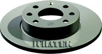 Juratek VAU108 - Тормозной диск autospares.lv
