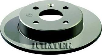 Juratek VAU102 - Тормозной диск autospares.lv