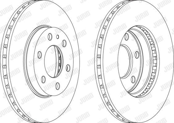 Jurid 569165J - Тормозной диск autospares.lv