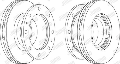 Jurid 569171J - Тормозной диск autospares.lv