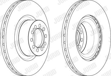 Jurid 569252J - Тормозной диск autospares.lv