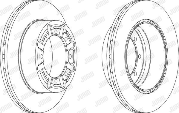 Jurid 569269J - Тормозной диск autospares.lv