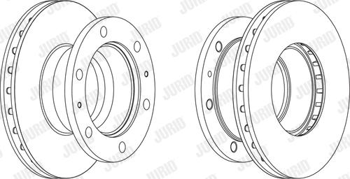 Jurid 569268J - Тормозной диск autospares.lv