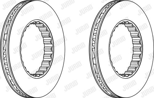 Jurid 569212J - Тормозной диск autospares.lv