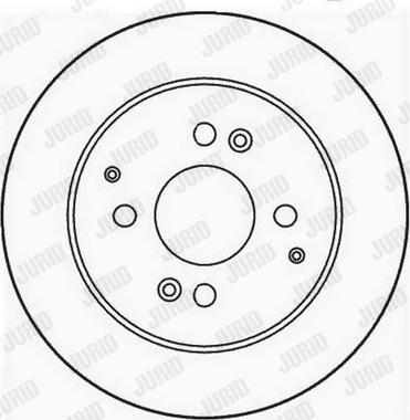 Jurid 561952J - Тормозной диск autospares.lv