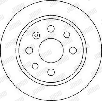 Jurid 561961JC - Тормозной диск autospares.lv