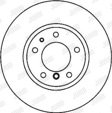 Jurid 561963JC - Тормозной диск autospares.lv