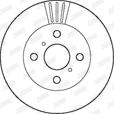 Lucas Electrical DF3101 - Тормозной диск autospares.lv