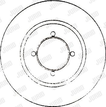 Jurid 561498J - Тормозной диск autospares.lv