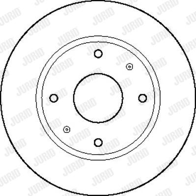 Jurid 561457J - Тормозной диск autospares.lv