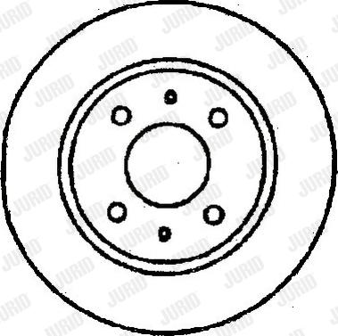 Jurid 561401J - Тормозной диск autospares.lv